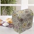 thumbnail image 3 of Floral Stand Mixer Cover, Vintage Abstract Flowers Dots and Circles Rhythmic Pattern, Kitchen Appliance Organizer Bag Cover with Pockets, 5 Quarts, Eggshell and Multicolor, by Ambesonne, 3 of 4