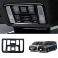 thumbnail image 2 of Car Glossy Black Interior Front Reading Light Lamp Cover Trim Sticker For Noah Voxy 90 Series 2022, 2 of 5