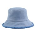 thumbnail image 2 of Qepwscx Winter Fuzzy Bucket Hat for Women Men Bucket Cap Warm Fisherman Cap Wide Brims Bucket Cap Sports Caps for Adults Outdoor Activities, 2 of 3