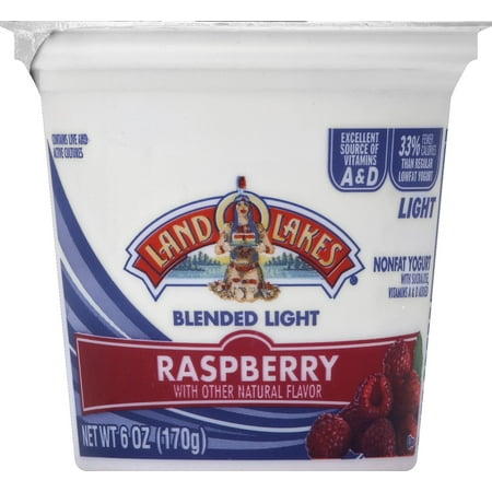 Land O Lakes Lol Raspberry Fat Free Yogurt