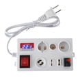 thumbnail image 2 of LED Light Bulb Tester, Current Voltage Power Tester with LED Display, Multifunction LED Lamp Tester Box for B22 E14 E27 GU10 G4 to G12 G9 Lamp Base, 2 of 7