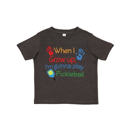 

Inktastic Future Pickleball Player Gift Toddler Boy or Toddler Girl T-Shirt