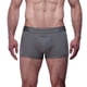 thumbnail image 3 of Boxer Corto Para Hombre Ajustado De Algodón Pima y Tela Spandex Unbranded Co  Short Trunk Stone Gray M (31 33), 3 of 6