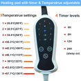 thumbnail image 4 of DEOMAN Pet Heating Pad Keep Dogs Cats Warming Extra Large Smart Timer Precise Temperature Control Waterproof Durable Material Easy Cleaning, 4 of 6