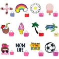 thumbnail image 5 of 1PC Charms for Beach Bag Beach Tote Bag Rubber Beach Bag, Summer Decoration Charms for Girls Women Bag Handbag Accessories, 5 of 5
