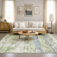 thumbnail image 6 of Addison Rugs Mayfield Premium Machine Washable Traditional Global Green Rectangle Rug, 8' x 10', 6 of 6