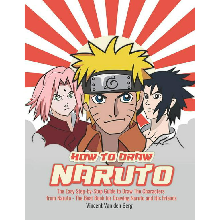 Naruto How To Draw Characters Drawing for Beginners Paperback Anime NEW