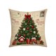 thumbnail image 2 of Funda de Almohada Navideña, Decoración Navideña, Decoración de Sofá, Almohada de Lino, Sofá para El Hogar, Decoración Navideña, Funda de Almohada, 2 of 6