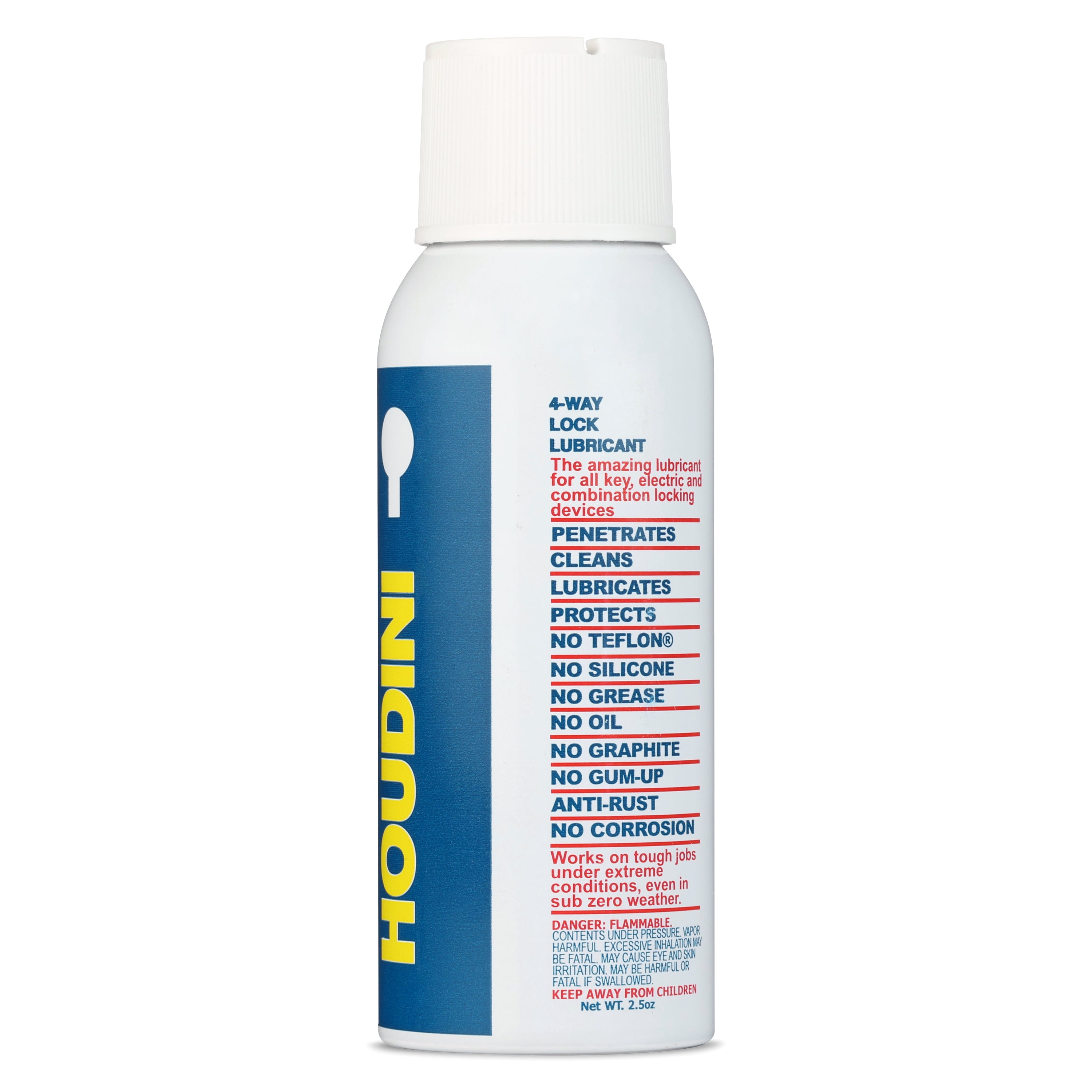 lock lubricant walmart 3-IN-ONE Lock Dry Lubricant Spray, 2.5 Oz for Hardware, Home and Commercial  Locks