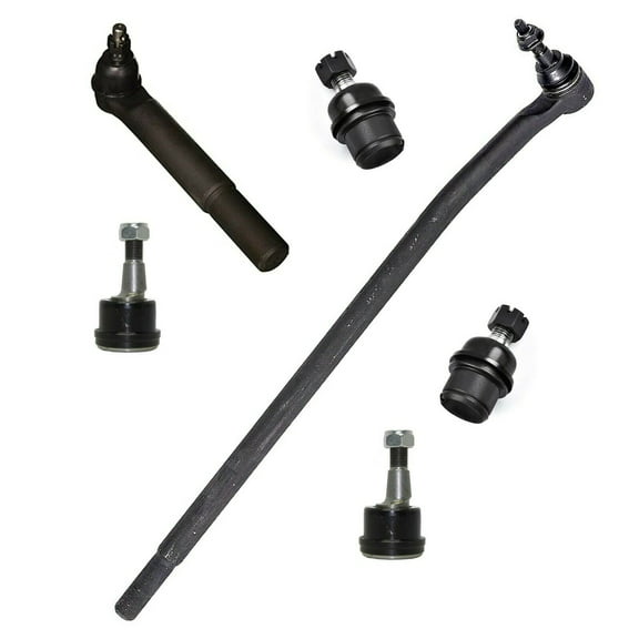 6 Pc Steering Kit Compatible with 4WD Models Upper Lower Ball Joints Inner Outer Tie Rod Ends Fits select: 2008-2012 DODGE RAM 2500, 2008-2012 DODGE RAM 3500