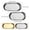 D, variant on Metal Oval Serving Tray Fast Tray For Indoor Use Lightweight Stackable For Kitchen And Dining(Small)
