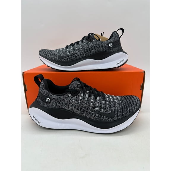 Nike ReactX Infinity Run 4 Women's Size 8 Black White Athletic Shoes DR2670 003