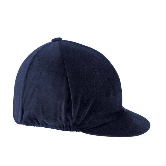 Shires - Funda para Sombrero de Terciopelo (Marino)