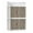 White, variant on MOPOOR Makeup Organizers Skincare organizers Storage Box and Transparent Cover Waterproof Dustproof Cosmetics Display Cases for Countertop Vanity Bathroom Dresser Gift,Bathroom Countertop