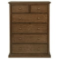 thumbnail image 4 of Sumerlin 6-drawer Bedroom Chest of Drawers Medium Brown, 4 of 13