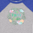 thumbnail image 4 of Inktastic My First Easter Pastel Colored Wreath Boys or Girls Baby Bodysuit, 4 of 5