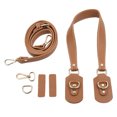 thumbnail image 3 of correas de repuesto para bolso 3Pcs / Set Kit de Correas de Correa de material cuero Ajustable Asa Corta con Hebilla Broncearse Magideal correas de repuesto para bolso, 3 of 7