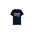 thumbnail image 1 of Playera adornada Aeropostale Logo 87 para hombre azul XS, 1 of 2