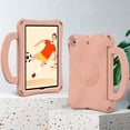 thumbnail image 2 of EVA Kids Case for iPad mini 1/2/3/4/5, Lightweight Convertible Handle Stand Child-Proof Shockproof Protective Rugged Case for iPad mini 1/2/3/4/5, Pink, 2 of 6