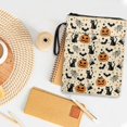 thumbnail image 3 of HELLHERO Halloween Polyester Book Sleeve Cover for Women Gift Bag for Travel Decorative Design, 3 of 8