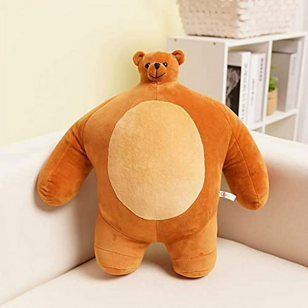 18.5in Giant Teddy Bears Large Plush Stuffed Animals Toy Big Teddy Bear Christmas Giftfor Girlfriend Children Kids Girl Small head Walmart