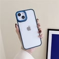 thumbnail image 1 of Funda de silicona transparente 3 en 1 para iPhone 14 13 12 11 Pro Max XS XR 7 8 Plus SE 3 2 marco cuadrado cubierta traseraFor iPhone 13 ProMax Gao Jinjia LED, 1 of 2
