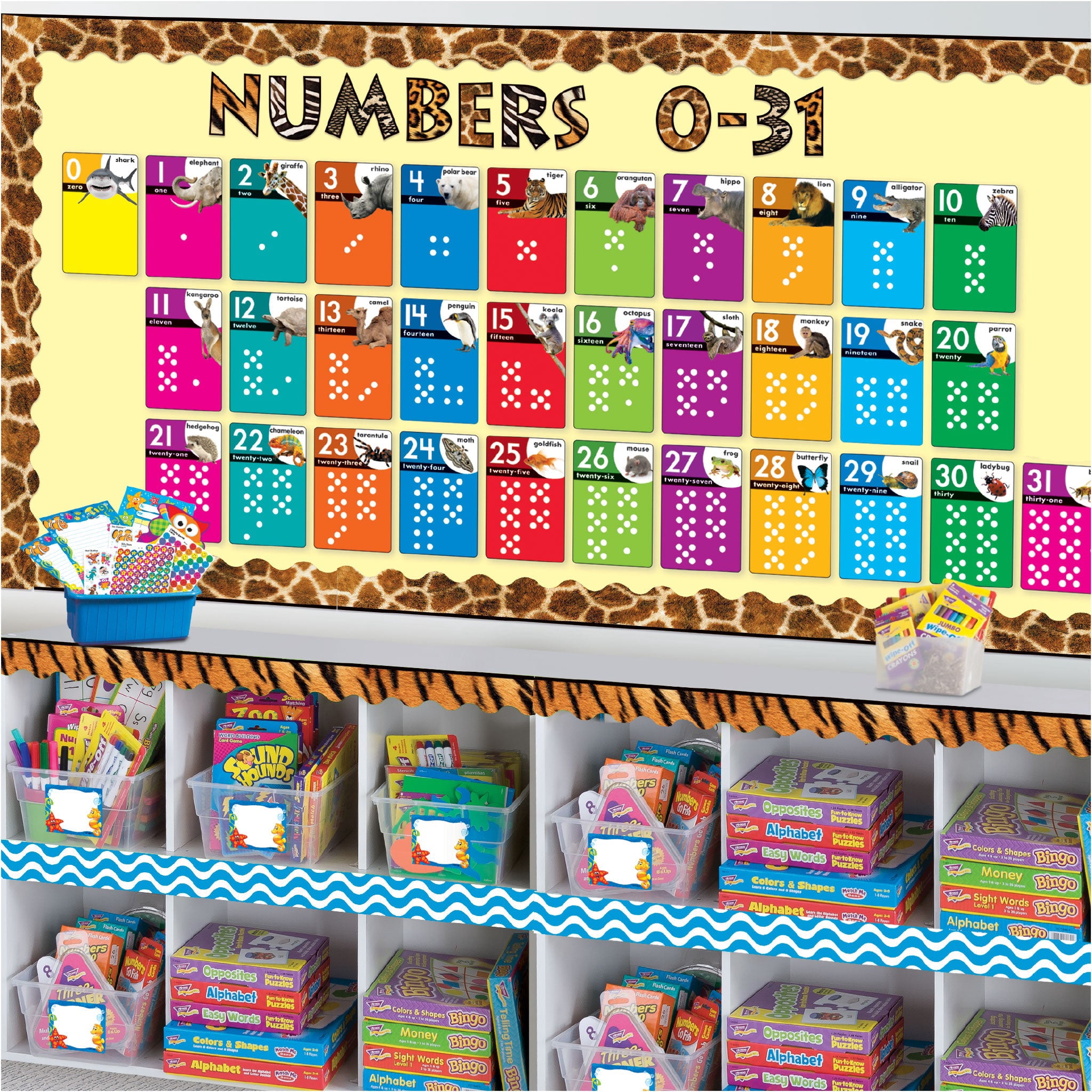TREND Animals Count 0-31 Learning Set