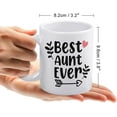 thumbnail image 2 of I Am Too Pretty To Work 11 Ounces Funny White Mug - Cute Coffee And Tea Mug - Ceramic Coffee Mugs For Women And Men, 2 of 6