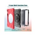 thumbnail image 6 of Galaxy Tab S8 2022 / Tab S7 2020 11 Inch Case SM-X700 SM-706 SM-T870 SM-T875 SM-T878 Shockproof Protective Cover with Pen Holder Shoulder Strap, 6 of 7