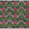 thumbnail image 4 of oneOone Organic Cotton Poplin Twill Fabric Leaves & Floral Block Print Fabric By Yard 42 Inch Wide, 4 of 4