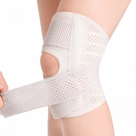 XIRQI 2026 New 2 Pack Knee Brace with Side Stabilizers – Adjustable Support for Meniscal Tear, Pain & Arthritis, Breathable Design (Men & Women)