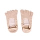 thumbnail image 1 of FELTECHELECTR Calcetines hidratantes de gel para los dedos de los pies (5 pares) para mujer y hombre (albaricoque), 1 of 7