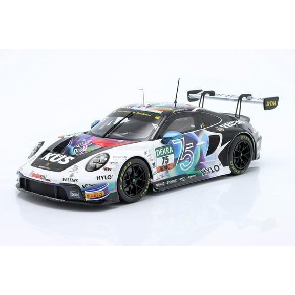 Ixo 2023 Porsche 911 992 GT3 R No.75 Team Kus 75 Bernhard DTM Season 2023 Heinrich 1:18