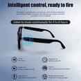 thumbnail image 5 of Magnetic Smart Glasses with Blue Light Filtering & Polarized Lenses Voice Assistant, UV400 Protection Polarized Gray, 5 of 10