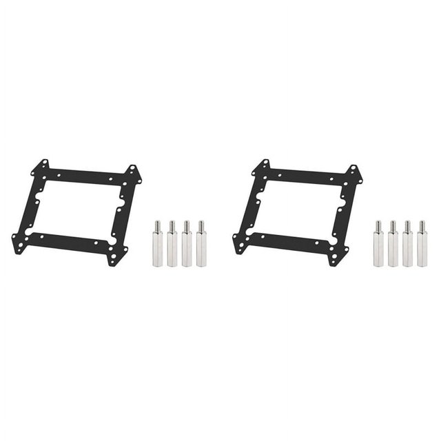 2pc 12cm Fan Hard Drive Bracket SSD 3.5 Inch Hard Drive Bracket Extended Multi-Layer Stacking Bracket