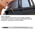 thumbnail image 4 of 20Pcs Leather Hole Punch Kit, Durable High Carbon Steel, Easy Operation, Assorted Sizes, Anti Slip Design for Watch Band, Belt, Craft, 4 of 7