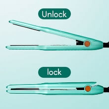 Teal top chi straightener