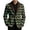 Coffee, variant on St. Patrick'S Day Saint Patrick'S Day Print Corduroy Jacket For Holiday Celebration Casual Party Wear Slim Fit