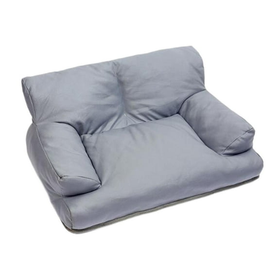 DOLITY Cat Sofa Waterproof PU Leather Pet Sofa Bed for Puppy Small Dogs Indoor Cats M