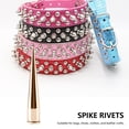 thumbnail image 4 of FAGINEY 7mm 10 Sets Metal Spike Rivets and Studs Screw Back for DIY Leather Craft, Cone Rivet, Cone Spikes, 4 of 8