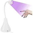 thumbnail image 1 of 16W LED UV Nail Lamp, Quick Drying Nail Gel Curing Lamp with 60s Timer, Portable 360 Rotation, for G, 1 of 5