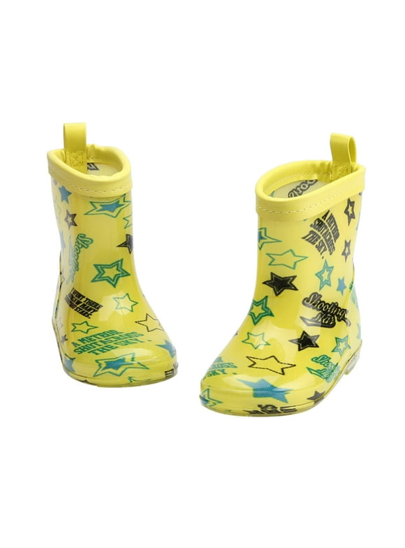 Baby Yellow Rain Boots