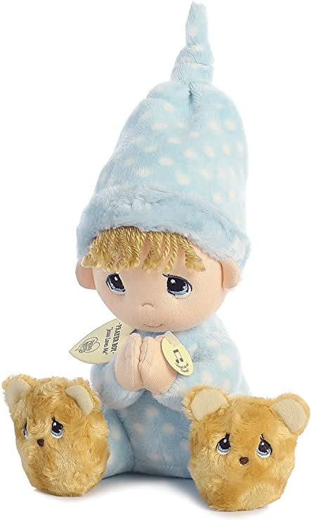 Aurora Precious Moments Good Night Prayer Charlie Bear Plush Stuffed Toy B300 for sale online 