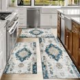 thumbnail image 6 of Kitchen Rugs Sets of 3 Non Slip Washable Kitchen Mats for Floor, Waterproof Kitchen Runner Rug, Floor Mat Carpet for Entryway, Laundry, Sink, Hallway, Bathroom, 6 of 12