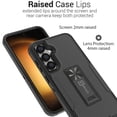 thumbnail image 5 of CoverON For Samsung Galaxy S23 FE Case, Military Grade Heavy Duty Full Body Phone Kickstand Cover, Black, 5 of 9