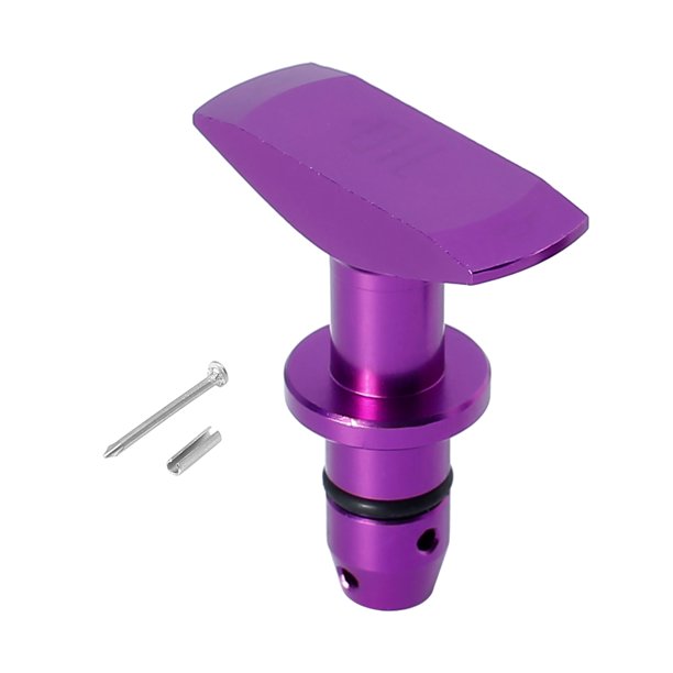 Coche Aceite Varilla Graduada Tirador Mango Aleación Aluminio 5mm Violeta