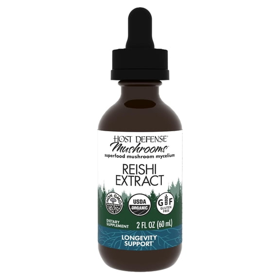 Host Defense Reishi Extract - 2 fl oz (60 Servings)
