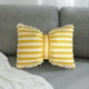 thumbnail image 5 of Cojín decorativo con lazo extraíble | Cojín lumbar para sofá y cama | Funda de terciopelo con cremallera invisible | Cojín decorativo de 50 x 33 cm para sala de estar, dormitorio u oficina., 5 of 6
