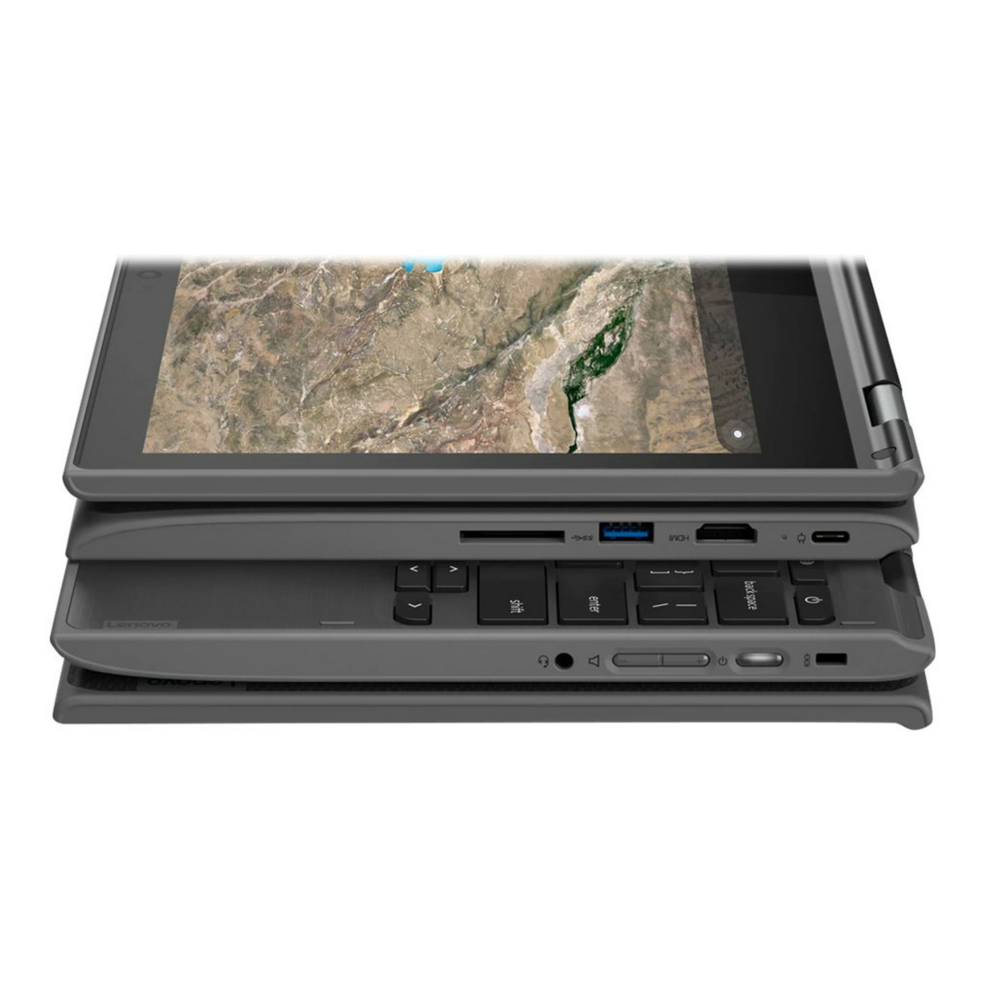 Lenovo 300e Chromebook (2nd Gen) 81MB - Flip design - Intel 