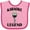 Pink and Red, variant on Inktastic Karaoke Legend Music Gift Boys or Girls Baby Bib
